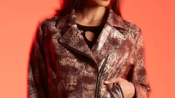 DC Comics Her Universe Snakeskin Crop Moto Jacket de Barbara Minerva / Cheetah (Kristen Wiig) dans Wonder Woman 1984