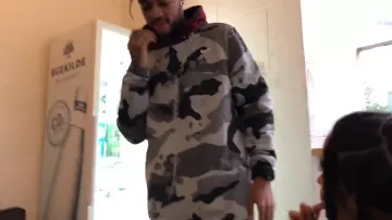 Nike camo hoodie worn by Scarlxrd for his EU TOUR 2019: COPENHAGEN