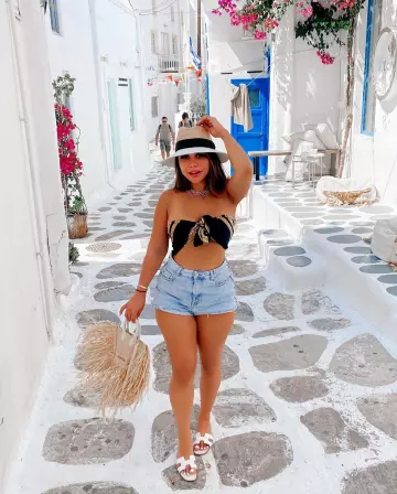 Le cabas en paille de Roubaba sur son compte Instagram @house_of_rbb