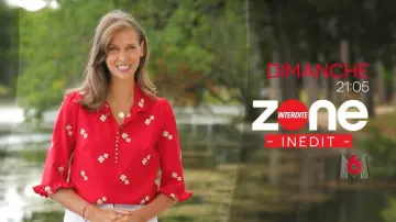 The red blouse embroidered by Ophélie Meunier in Forbidden Zone the 30.08.2020