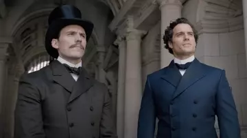 Black Top Hat worn by Mycroft Holmes (Sam Claflin) in Enola Holmes