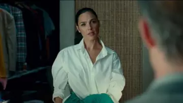Blusa blanca usada por Diana Prince / Wonder Woman (Gal Gadot) en Wonder Woman 1984