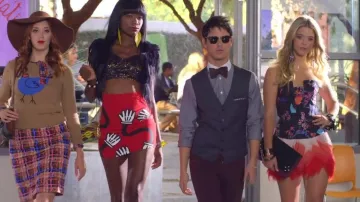 The bustier worn by Sasha Pieterse in the video Tanner gets a makeover