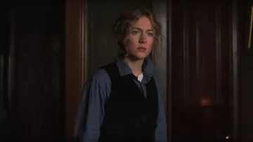 La camisa azul de Jo March (Saoirse Ronan) en Las hijas del doctor March