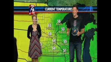 Dress worn by Dianna Agron in C&amp;D do the weather