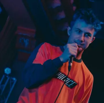 Orange Long Sleeve Shirt worn by Dylan Minnette on the Instagram account of @nowvacant