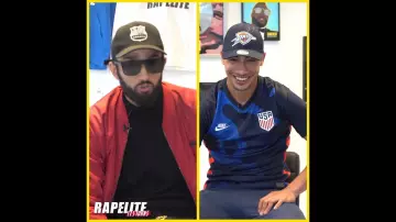 Casquette OKC de Maes dans C'Quoi L'Son : Niro VS Maes sur Larry, Booba, Mister You, ZKR, 47Ter, Hamza et Ahmed Sylla