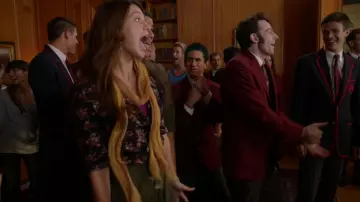 Chemise portée par Marley Rose (Melissa Benoist) dans Glee (S05E01)