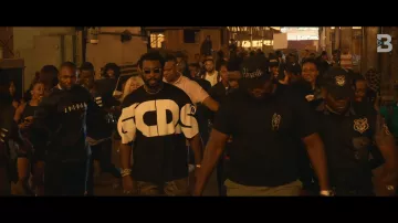 Black T-shirt GCDS of Damso in Damso | Fascination
