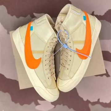 Nike Blazer Mid Off-White All Hallow's Eve on the account Instagram of @clockers_paris