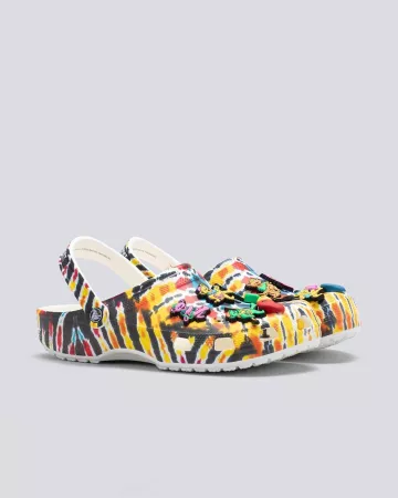 Crocs Classic Clog Grateful Dead x Chinatown Market on the account Instagram of @stockx