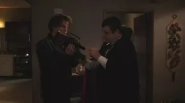 Video camera of Jonathan Byers (Charlie Heaton) in Stranger Things (S02E02)