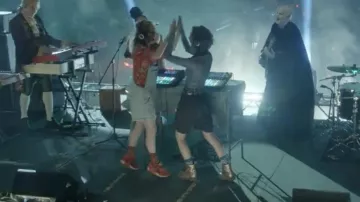 Red Nike Air Max 90 worn by Thea (Samara Weaving) in Bill & Ted Face the Music