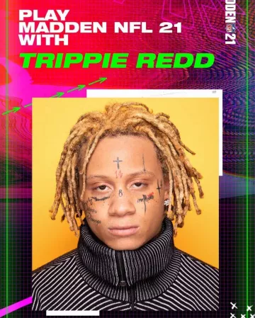 Sweater with turtleneck worn by Trippie Redd in the story Instagram of Trippie Redd