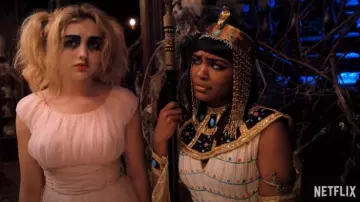 Hubie Halloween Outfits: China Anne McClain wears Cleopatra Halloween Costume to play Miss Taylor in the movie