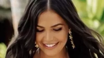 Nerida Earrings worn by Tenille Favios in Bachelor in Paradise Australia