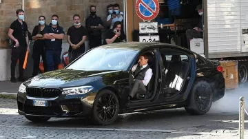 BMW M5 2018 pilotée par Ethan Hunt (Tom Cruise) dans Mission: Impossible - Dead Reckoning - Part On