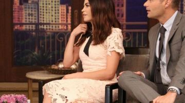 La robe de Jenna Dewan dans LIVE with Kelly and Ryan
