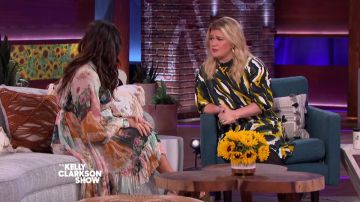 La robe de Jenna Dewan dans The Kelly Clarkson Show