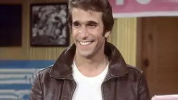 Happy Days Fonzie Veste en Cuir Véritable de Arthur &#39;Fonzie&#39; Fonzarelli (Henry Winkler) dans Happy Days (S05E16)