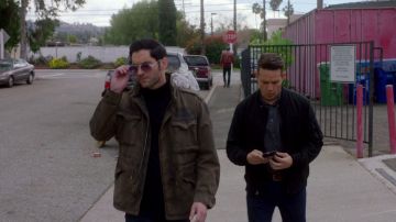Field Jacket worn by Lucifer Morningstar (Tom Ellis) in Lucifer TV series (S03E26)