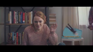Sweater worn by Emma Stone in Hobby Song - SNL