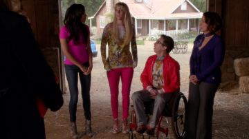 Boots worn by Santana Lopez (Naya Rivera) in Glee (S06E08)