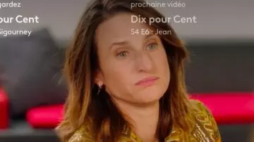 Boucle d'oreille à chaîne de Andréa Martel (Camille Cottin) dans Dix Pour Cent (S04E05)