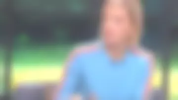 Blue sweater of Maya Lauqué in The Daily