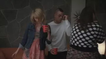 Robe portée par Quinn Fabray (Dianna Agron) dans Glee (S02E14)