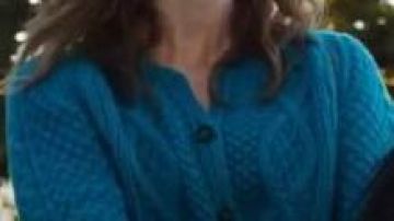 Blue Sweater of Rosemary (Emily Blunt) in Wild Mountain Thyme