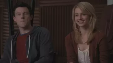 Top portée par Quinn Fabray (Dianna Agron) dans Glee (S02E19)