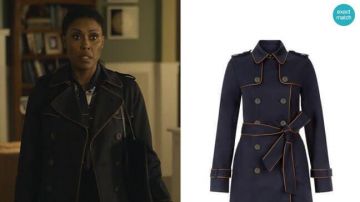 Trench Coat of Lynn Pierce (Christine Adams) in Black Lightning (S04E01)