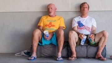 Land of Enchantment T shirt on Better Call Saul worn by Mike Ehrmantraut May Sarton in Better Call Saul 