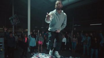 Nike Air Jordan sneakers worn by Eminem in his Godzilla feat. Juice WRLD  music video