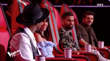 Chapeau (Fedora par De Bornarel) de Soprano dans The Voice : la plus belle voix