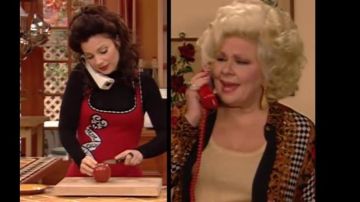 Vestido usado por Fran Fine (Fran Drescher) en Una niñera del infierno (S05E15)