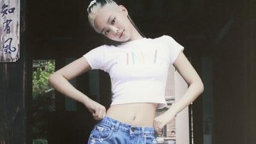 Jeans vaqueros usados por Jennie Kim en BLACKPINK Diaries 