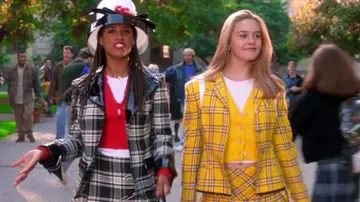 Black and White Plaid Jacket and Skirt of Dionne (Stacey Dash) in Clueless
