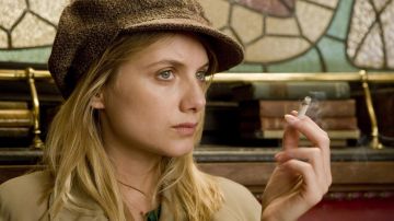 The newsboy cap worn by Shosanna (Mélanie Laurent) in the movie Inglourious Basterds