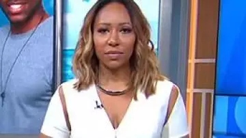 Top portée par Mara Schiavocampo dans l'émission Good Morning America