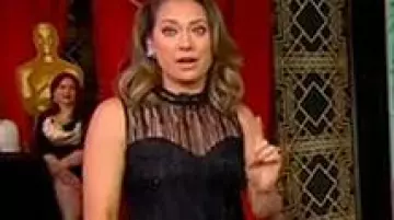 Robe portée par Ginger Zee dans l'émission Good Morning America