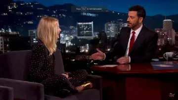Gucci portée par Margot Robbie dans l'émission Jimmy Kimmel Live