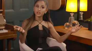 Combinaison portée par Ariana Grande dans l'émission The Tonight Show Starring Jimmy Fallon