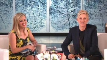 Robe portée par Reese Witherspoon dans l'émission The Ellen DeGeneres Show