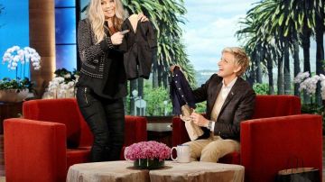 Veste portée par Fergie dans l'émission The Ellen DeGeneres Show