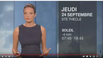 Black dress of Gennifer Demey in Weather M6