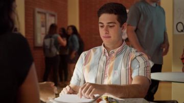 Camisa de manga corta a rayas de Ben Gross (Jaren Lewison) en Never Have I Ever (S01E06)