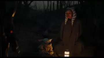 Poncho/Robe de Ahsoka Tano (Rosario Dawson) dans The Mandalorian (S02E05)