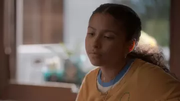 Mini Moon Necklace worn by Julie (Madison Reyes) in Julie and the Phantoms (S01E01)